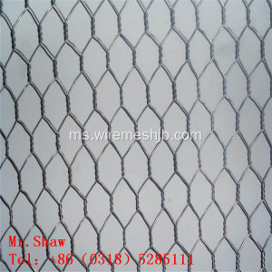 PVC yang diselaraskan Mesh Wire Mesh Hexagonal